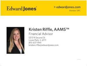 Kristen Riffle Edward Jones logo